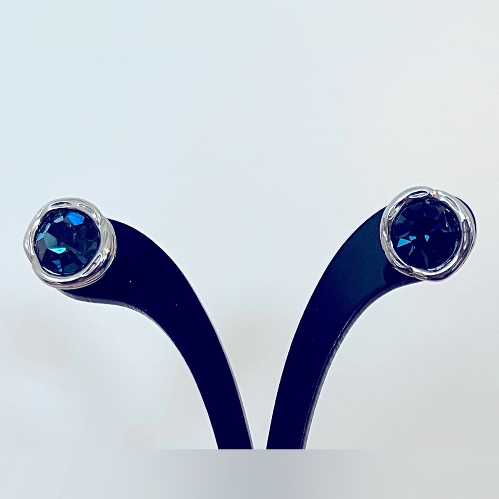 Blue Gemstone Earrings